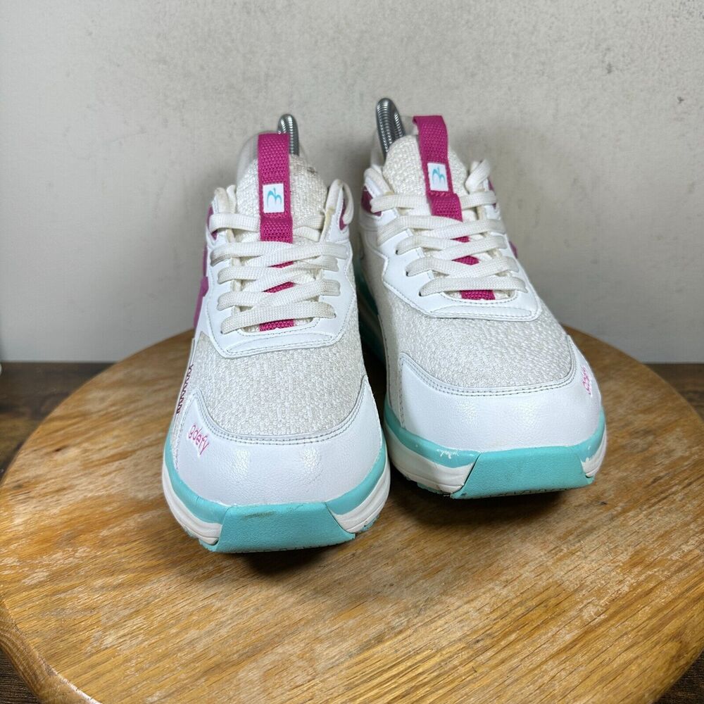 Gravity Defyer Gdefy Sneakers‎ Shoes TB9037FWP White Blue Women's Size 6.5 - Picture 2 of 8